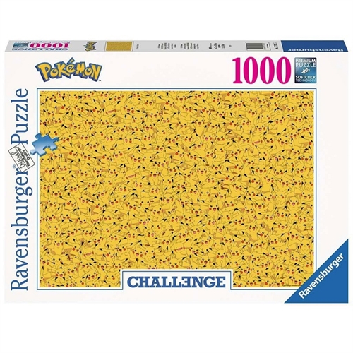 Pokemon Jigsaw Puzzle - Challenge Pikachu - 1000 Pieces